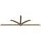 Ekena Millwork Redmond Rough Sawn Timber Gable Bracket, Douglas Fir, 108"W x 36"H x 2"D x 4"F, 8/12 Pitch GBW108X36X0204RED00RDF - alternate 4